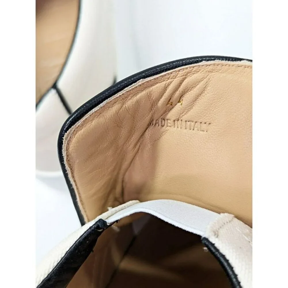 JW Anderson Men's Slip-Ons Natural Canvas Sneakers Size 44 (MSRP $595)